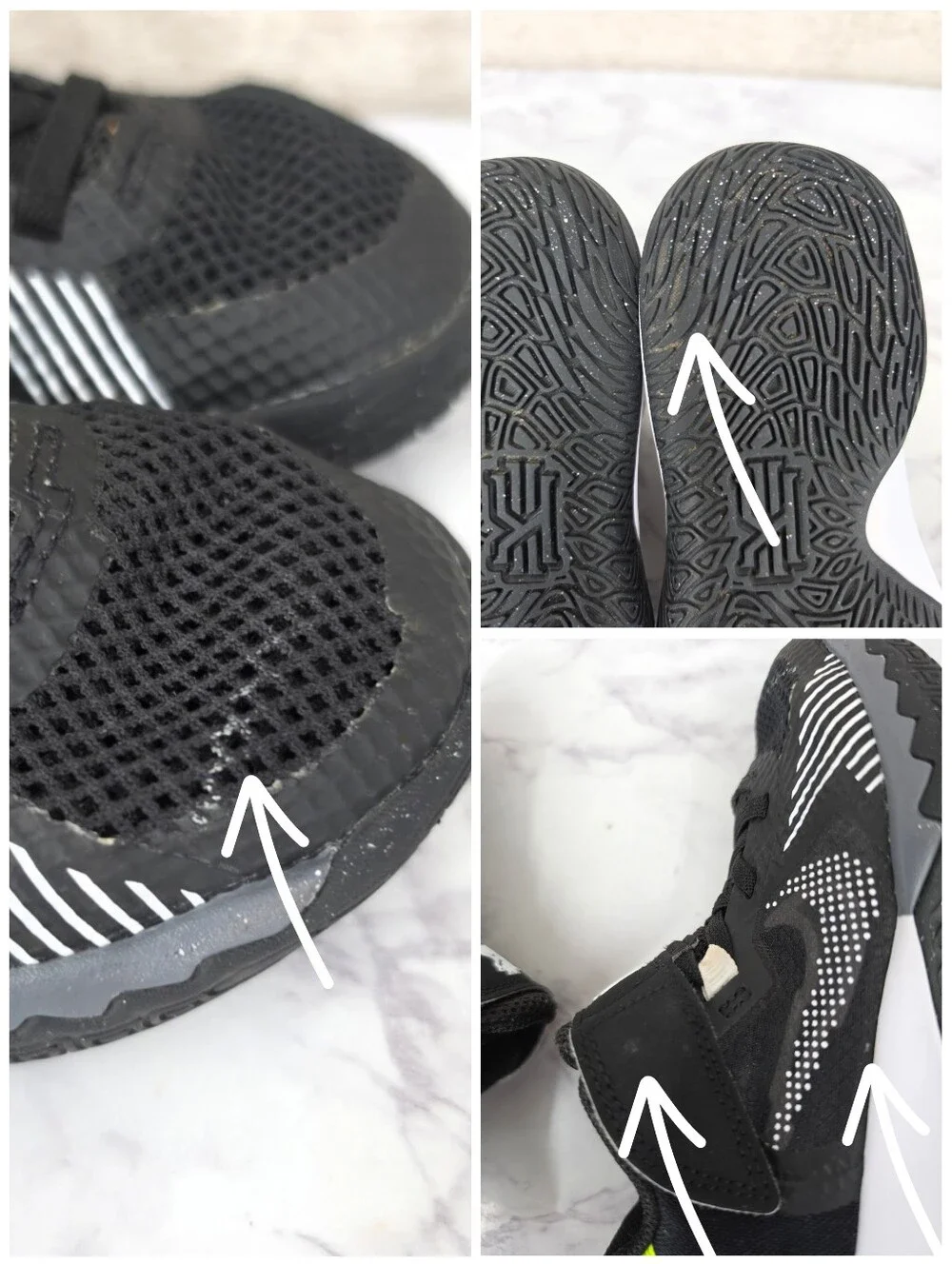 Nike Kyrie Flytrap 5 PS Black Anthracite Kids Preschool Boys Toddler Size 11C